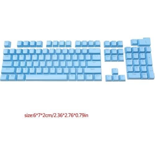 104 Keys ABS Plastic Gaming Keycaps Mechanical Keycaps for Gaming Mechanical Keyboard Keycap Replacement