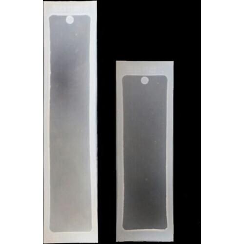2Pcs Rectangle Silicone Bookmark Molds Epoxy Resin Jewelry Silicone Molds Kit AXYD
