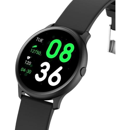 2021Popular KW19 Waterproof Bluetooth Young Smart Watch For Women & Man Heart Rate Health Blood Pressure Monitor Fitness Tracker