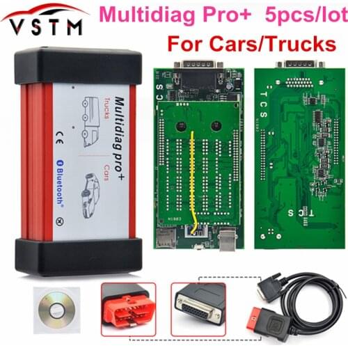 5pcs/lot Multidiag Pro Software 2015.R3/2016.R1 With Keygen Blutooth/No Bluetooth Scanner Car Truck Diagnostic Tool DHL Free