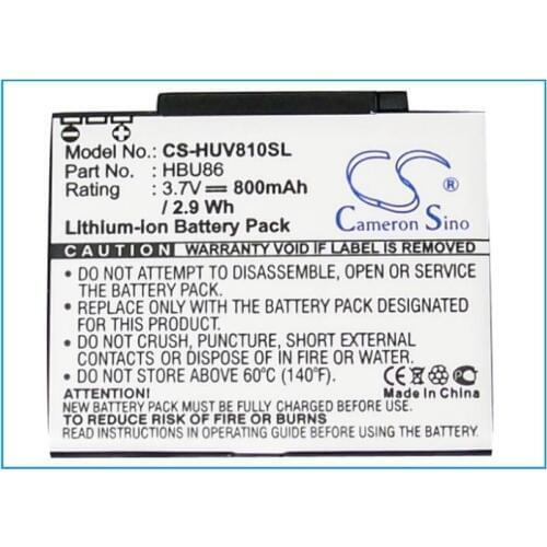 Cameron Sino 800mAh battery for HUAWEI T7200 U7200 V810 HBU86 Mobile, SmartPhone Battery