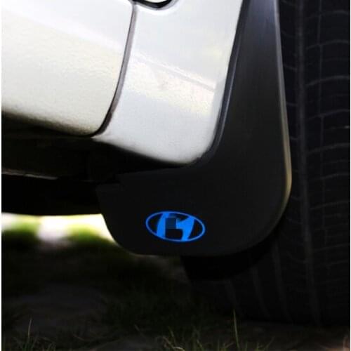 Car 4Pcs Car Front Rear Mud Flaps Mudguards Fender Flares Splash Guards for Hyundai Elantra 2012 2013 2014 2015