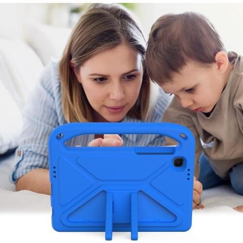 For samsung tab a7 case SM-T500 Shock Proof EVA full body for kids Handle stand tablet cover for samsung case