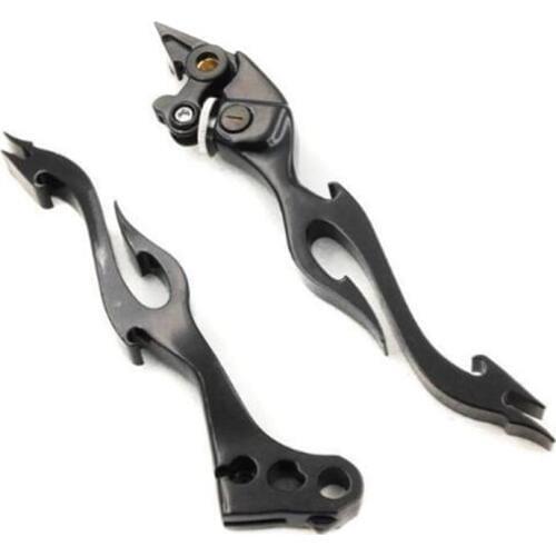 Pair Motorcycle Black Brake Clutch levers For Honda CBR 600 Hurricane CBR 600 F2 F3 F4 F4i CBR 900RR CB599 CB600 Hornet CB919