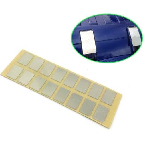 Mudguard Decorative Stickers Electroplating Color for 1/14 Tamiya RC Truck Trailer Tipper Scania R730 620 470 Car Diy Parts