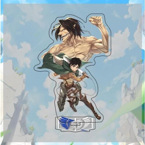 Anime Attack on Titan Levi Rivaille Rival AckermanAcrylic Stand Figure Desktop Decoration Collection Model Toy Cosplay Doll