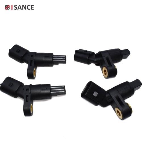 ISANCE Front Rear Left Right ABS Sensor 1J0927803 1J0927804 1H0927807 1H0927808 For VW Bora golf Lupo Caddy Audi A3 Seat Skoda