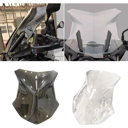 Motorcycle Windscreen Windshield For BMW R1200GS LC 13-18 / R1200GS 14-19 Adventure Windshield Strengthen Bracket Kits