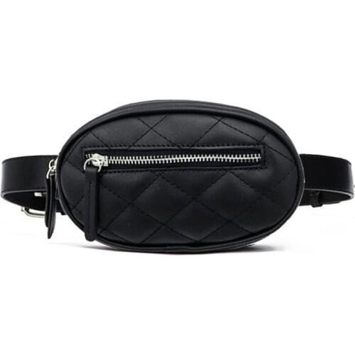 2021 New Fashion Women Pack Waist Bag New Belt Bag Women Waist Pack PU Bag