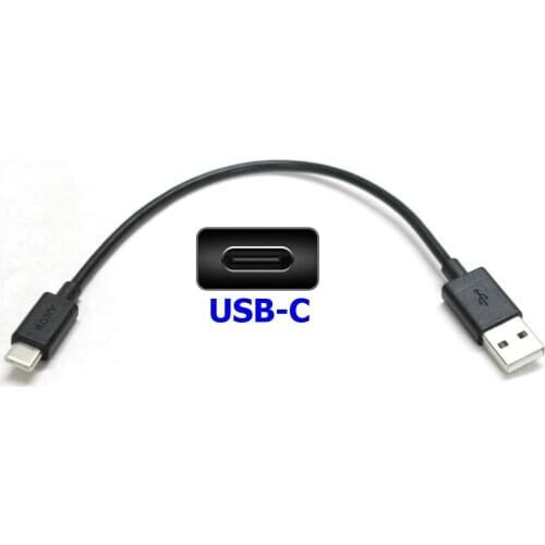 ORIGINAL USB Type C Charging Cable For Sony wireless Headphone WH-1000XM3 WH-XB900N WF-1000XM3 WF-SP900 WI-C600N WI-C200 WIC310