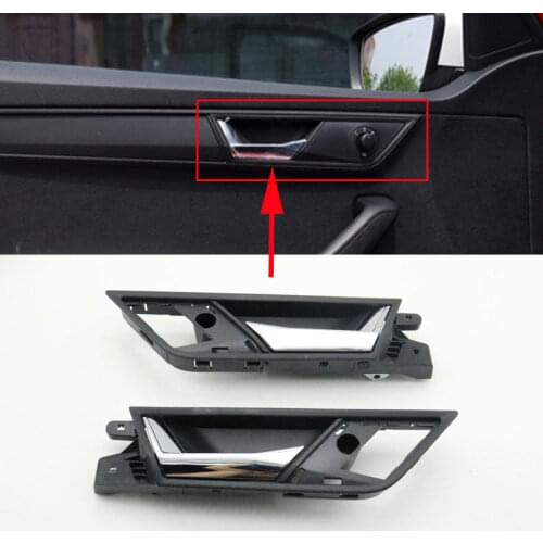 1 PC For Skoda Fabia 2015 2016 2017 Chrome Auto Front Rear Left Right Side Interior Inside Door Handle