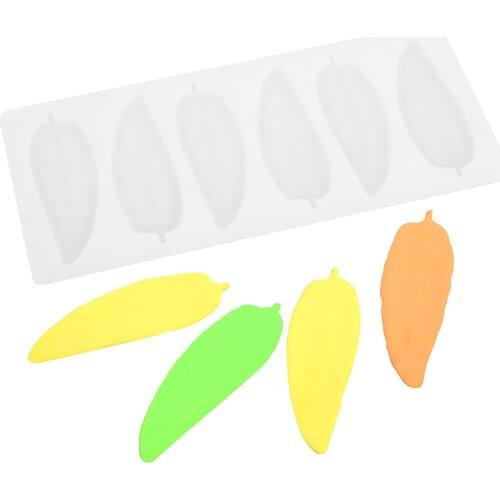 Diy Silicone Chocolate Decorative Mold 6 Pepper Fondant Candy Mould Cake Decorating Making Home Kitchen Handmade Baking Tools