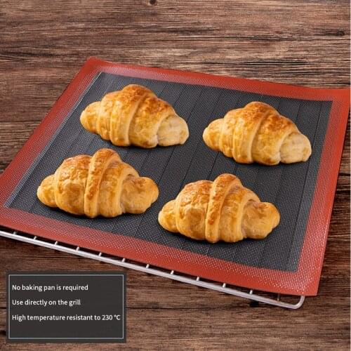 Macaron Silicone Baking Mats Heat Resistant Non Stick Type Baking Mat Bread Biscuit Bakeware Multifunctional Household Dough Pad