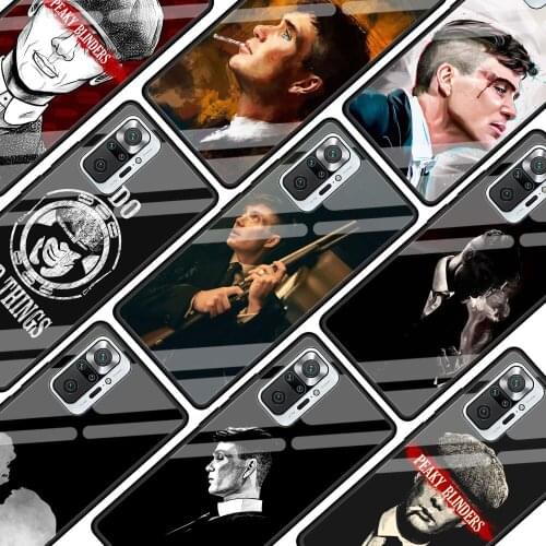 Peaky Blinders Glass Phone Case For Xiaomi Redmi Note 9S 8 Pro 9 7 8T 10 5G 9C K40 Pro+ 9A 8A 9T K30 10S Cover Coque
