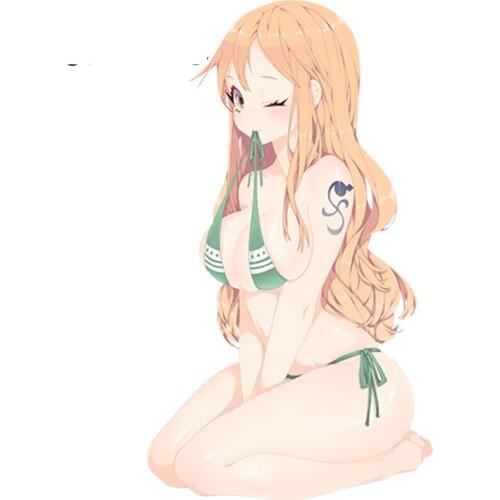 Super Sexy Car Stickers PVC Japanese Anime Girl Sexy Beauty KK Decal Bumper Stickers Cover Scratches Waterproof