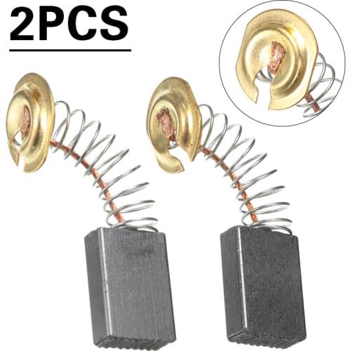 2Pcs Carbon Brush Electric Hammer Angle Grinder Graphite Brush Replacement Power Tool for HM0860C HM1100C HM1130 HR3000C HR4000C