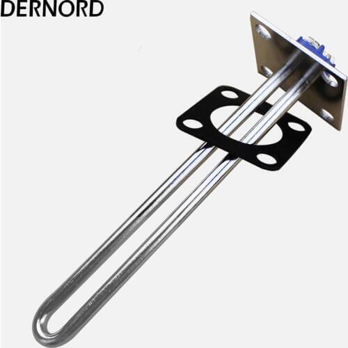 24v 600w Universal Flange Water Heater Element Tubular Heating Element Electric Heating Element Stainless Steel Heater