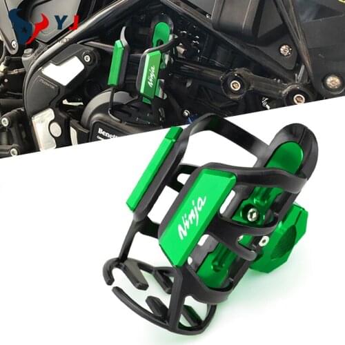 High Quality Drink Cup Holder For Kawasaki Ninja 250 400 300 650 1000 /SX ZH2 ZX6R ZX10R ZX25R ER6N Motorcycle Water Bottle Cage