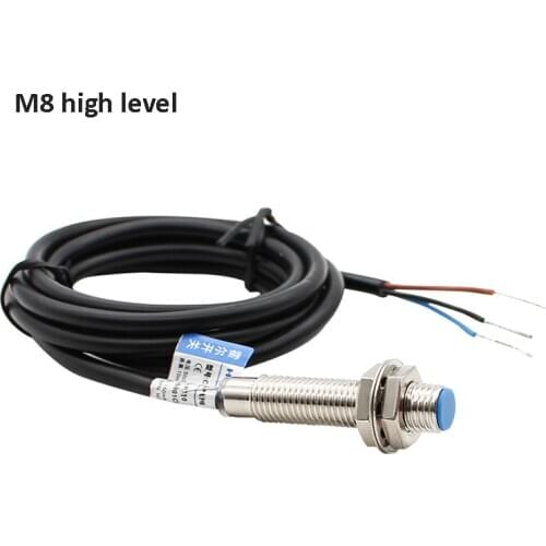 M8 high level magnetic induction proximity switch Hall module sensor counting sensor detection distance 10mm