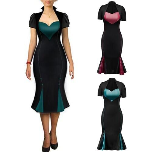 Sagace womens dress summer fashion stitching slim waist Mini womens dress bra vestidos de mujer casual 2021fashion