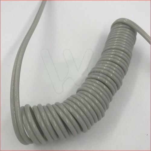 Dental tube for 3 Way Syringe Tubing Without Connector Silicone Spiral Pipe dental Chair Unit tubing High Quality