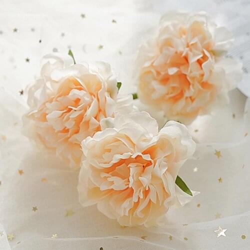 1Pc Simulation Peony Beautiful Fadeless Faux Silk Flower Photo Background Artificial Peony for Wedding Party Home Decoration