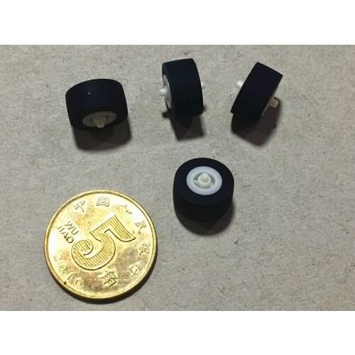 11mmx5.5x1.5 retractor press wheel belt pulley rubber audio pressure tape recorder cassette deck pinch roller Stereo player