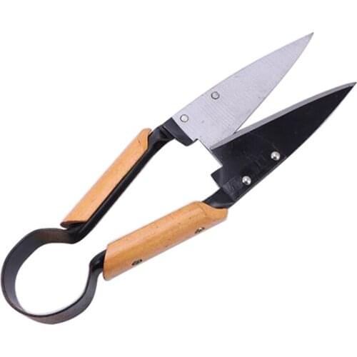 13inch Ergonomic Heavy Duty Onion/Sheep Topiary Shear Gardening Pruning Shear Wool Shearin Tree Branch Scissors