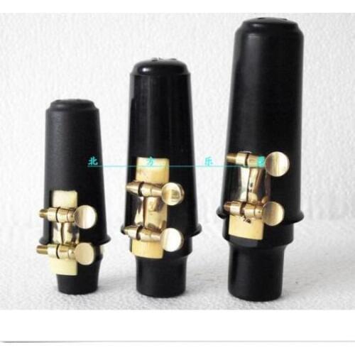 3 set Alto +Tenor +Soprano Sax mouthpiece + ligature +cap+reeds