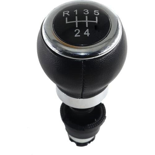 5/6 speed Leather Car Shift Gear Knob Lever Gaitor Boot Cover For VW Passat B6 B7 CC 2005-2011 Auto Accessories
