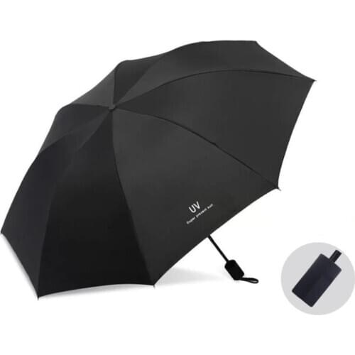96cm Big Top Quality Umbrella Men Rain Woman Windproof Large Paraguas Male Women Sun 3 Floding Big Umbrella Outdoor 2020 E0968