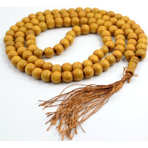 10mm tassel MALA PRAYER BEADS 108 beads Buddhism Hinduism and Yoga necklace fashion jewelry