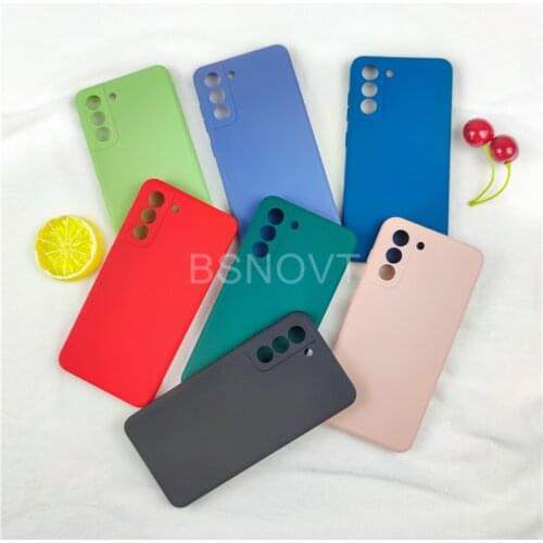 For Samsung Galaxy S21 FE Case Silicone Candy Color Back Case For Samsung S21 FE Case Cover For Samsung S21 FE S21Ultra S21 Plus