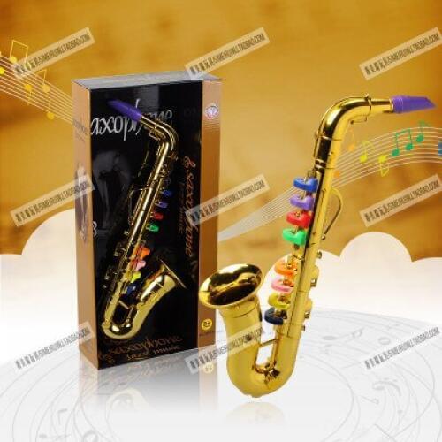 Kids Mini Musical Instrument toy props ,baby music toys, Toy saxphone Child Gift