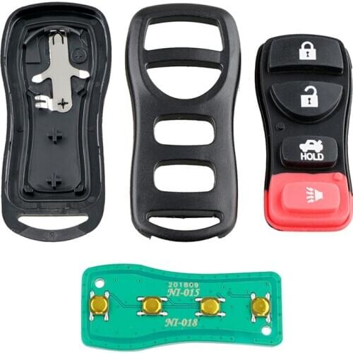 Remote Key Fob Universal Remote Control 4 Buttons Touch Switch 315MHZ Key Entry Remote Key For Nissan Altima Armada Maxima