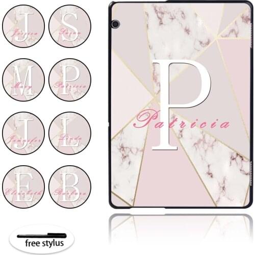 For Huawei MediaPad M5 Lite 8"/M5 Lite 10.1"/M5 10.8"/T5 10 10.1"/T3 8.0"/T3 10 9.6" Lightweight Hard Shell Tablet Case+Stlyus