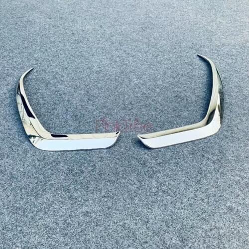 For Nissan Dayz 2019 2020 Front Reflector Fog Light Eyebrow Bumper Cover Frame Trim Car Exterior Accessories