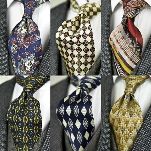 Printed Ties Unusual Pattern Abstract Multicolor 100% Silk Printing 10CM Fashion Brand New Casual Formal Party Free Shipping