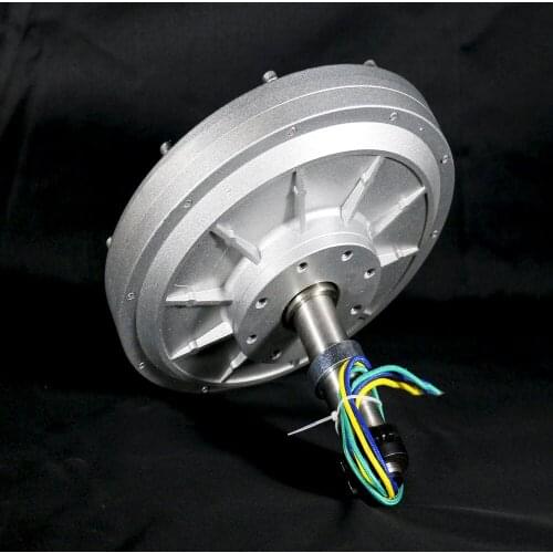 5kw 100rpm 150rpm FLTXNY 5000w Low RPM Meglev Coreless Generator Vertical Axies Generator For DIY Wind Turbine