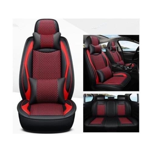 Good quality! Full set car seat covers for Mitsubishi Outlander Sport 2020-2013 breathable seat covers for Outlander Sport 2018