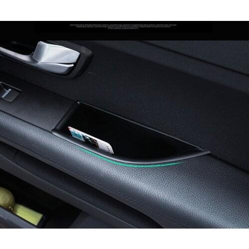For Land Rover Range Rover Evoque 2009-2015 Front/Rear Door Storage Box Armrest Handle Container Holder Car Accessories Interior