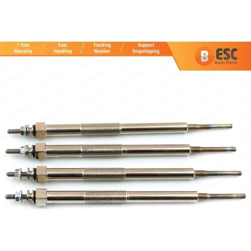 EGP87-1 4 Pieces Heater Glow Plug 11 Volt ME203539 for Mitsubishi Pajero Montero Shogun V60 V80 4M41/T Canter 35 55 4M42-0AT