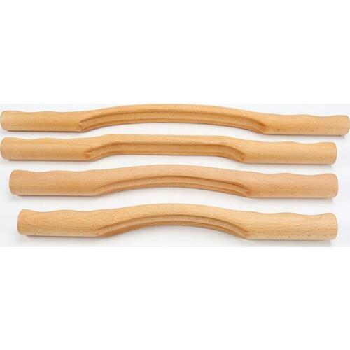 1pc/4pcs Natural Wood Back Massage Stick Guasha Scraping Shoulder Neck Waist Leg Massage Tools Slimming Fast Large Area 20#42