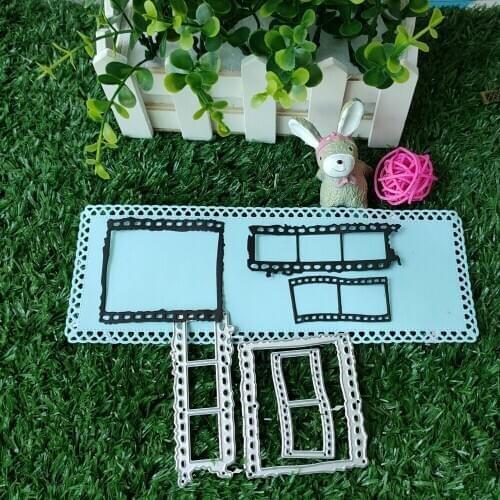 New Film, Film Editing Film metal cutting mold DIY photo frame scrapbook paper card decoration process die embossing die-cutting