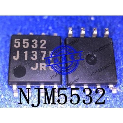 New Original NJM5532M-TE1 NJM5532 Printing 5532 NJM2244M-TE1 2244 SOP-8