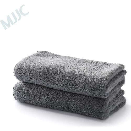 MJJC 350gsm Coral Microfiber 35x35cm Microfiber Towel for Cleaning Car / Furniture / Kitchen