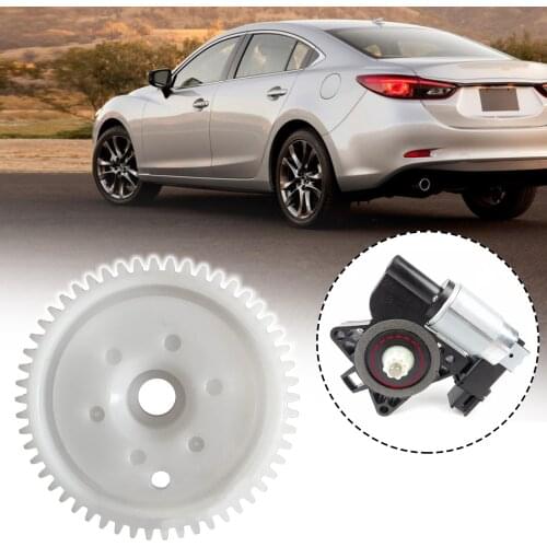 Durable ABS Auto Front Rear Power Window Regulator Adjustment Motor Gear For MAZDA 3 5 6 CX-7 CX-9 RX-8 Replacement Parts New