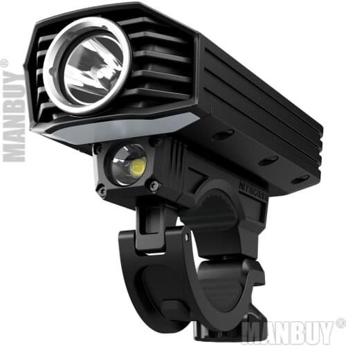 Sale Nitecore BR35 1800 Lumens Rechargeable Bike Light 2xCREE XML2 U2 LED Built-In Battery Pack Dual Distance Beam Free Shipping
