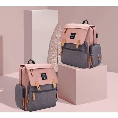 Folding Large Capacity Diaper Bag Travel Maternity Care Women Nursing Backpack Mummy Travel Baby Nursing Bag for Stroller