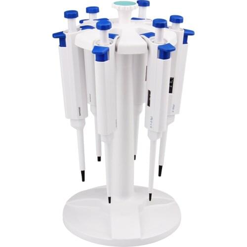 Pipette Stand Lab Micropipette Stand Rack and Holder Can Hold 6 Pipettors
